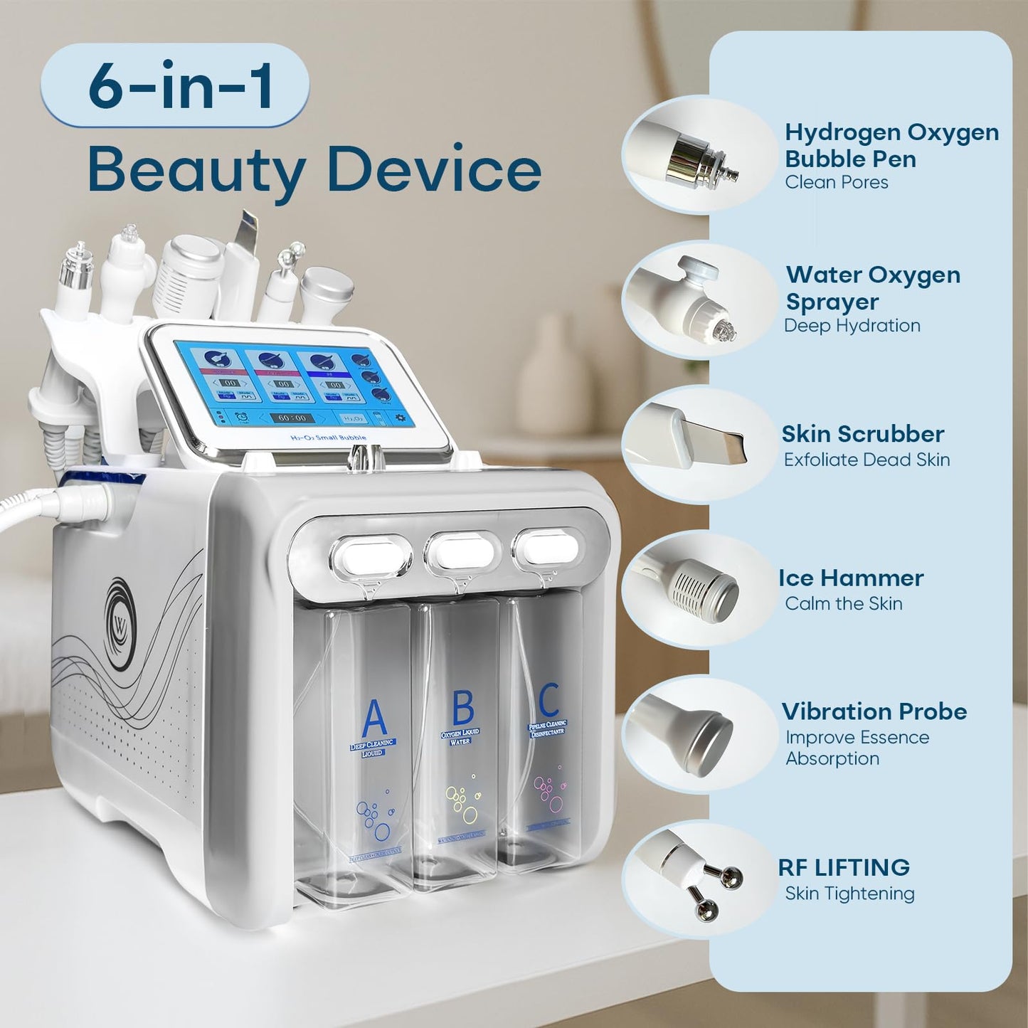 Hydrogen Oxygen Skin Care Machine Hydrofacial-gerät