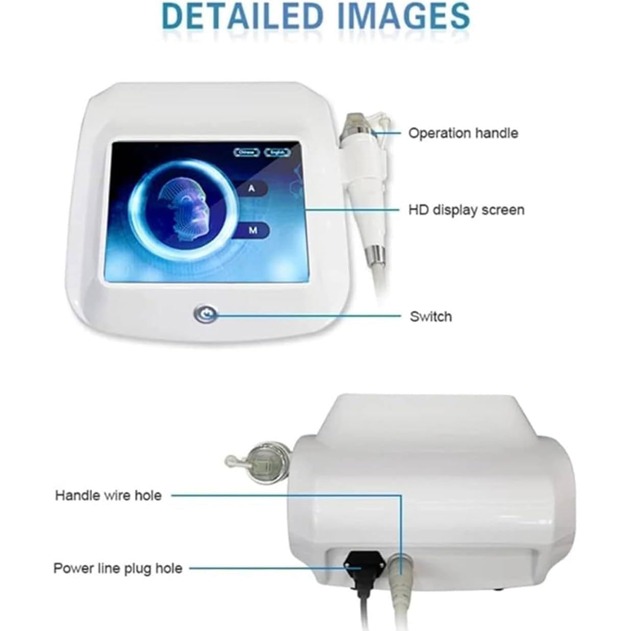 Professionelle fraktionierte Microneedling-Gesichtslifting-Maschine – RF-Hautstraffung, Akne-Reparatur & Hautpflege Beauty Machine