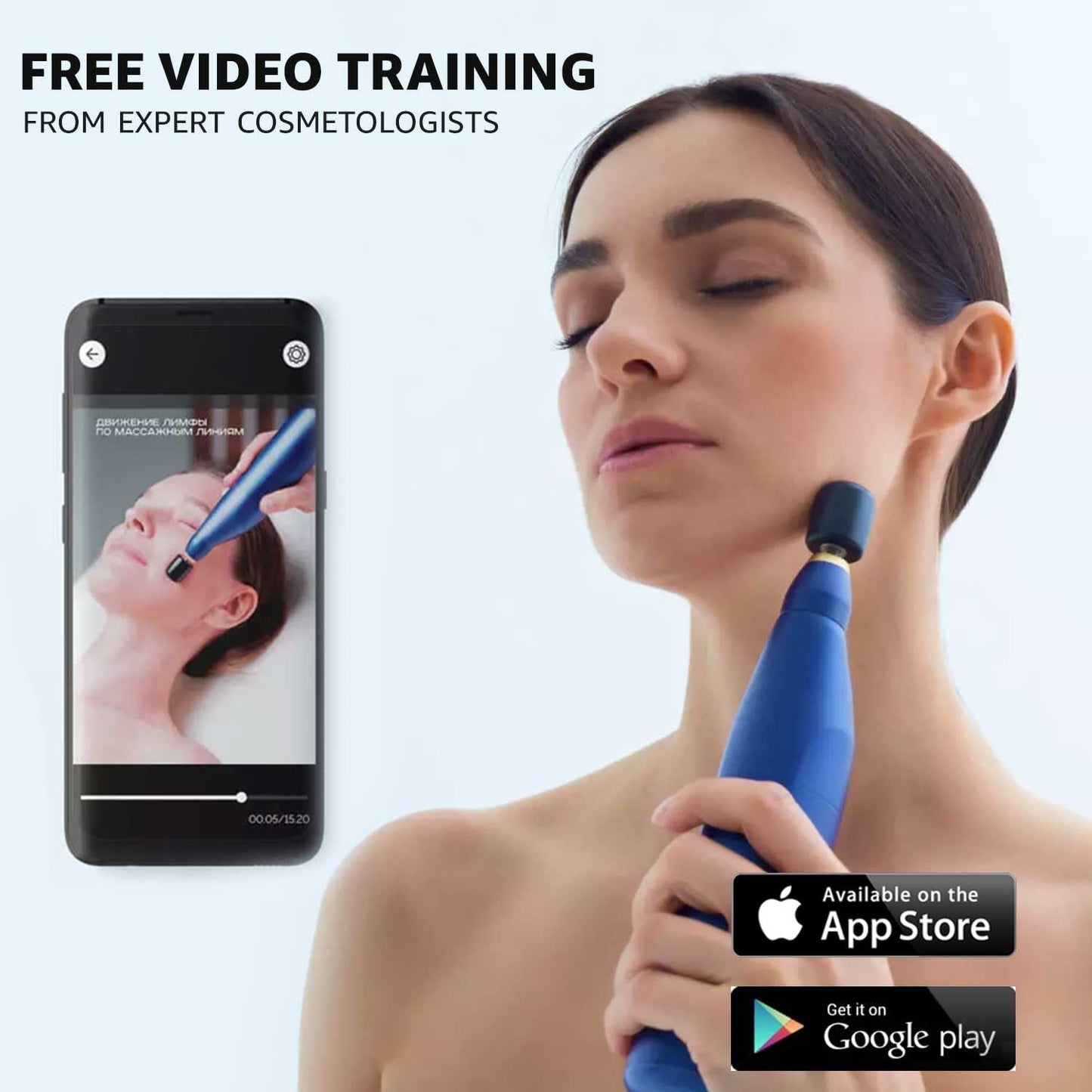 GESS FaceActive Professional BMS Gesichtsmassagegerät – Anti-Aging, Hautstraffung, Faltenreduzierung & Tiefengewebe-Massage mit Video-Tutorial