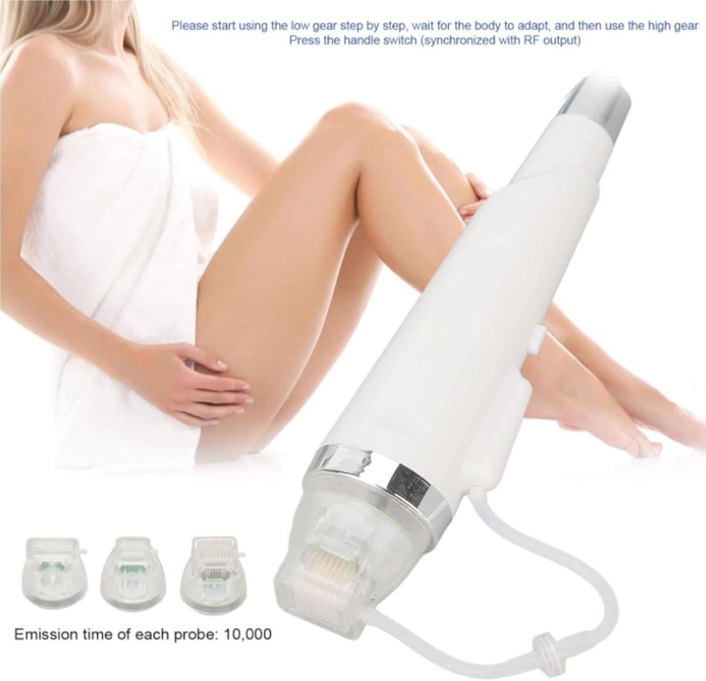 Fraktioniertes RF-Mikronadelgerät – Narben- & Dehnungsstreifenentfernung, Facelifting, Anti-Aging & Faltenentfernung