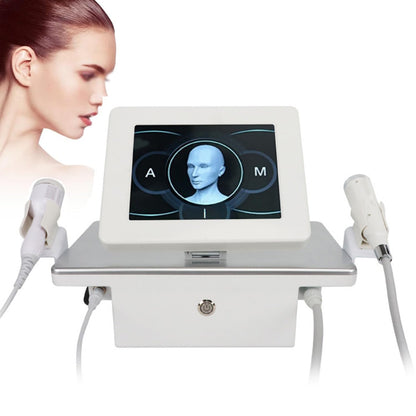 Fractional RF Microneedling Maschine zur Narben- & Dehnungsstreifenentfernung, Facelifting, Hautstraffung mit 2 Griffen – Anti-Aging