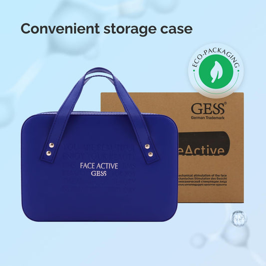 GESS FaceActive Professional BMS Gesichtsmassagegerät – Anti-Aging, Hautstraffung, Faltenreduzierung & Tiefengewebe-Massage mit Video-Tutorial