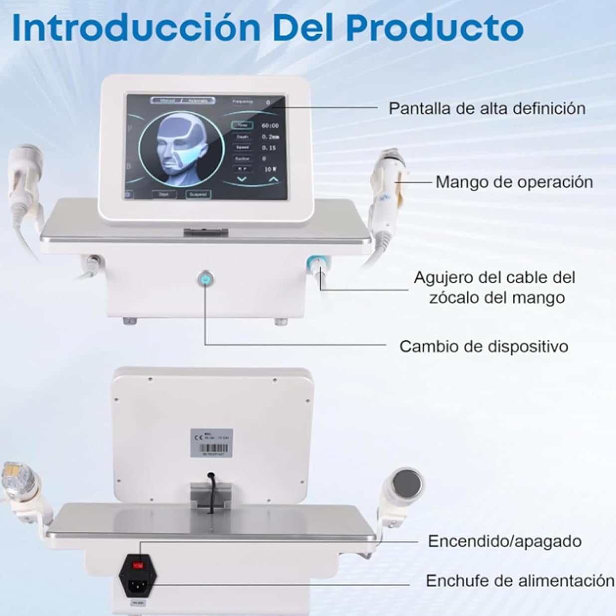 Fraktioniertes RF-Mikronadelgerät – Narben- & Dehnungsstreifenentfernung, Facelifting, Anti-Aging & Faltenentfernung