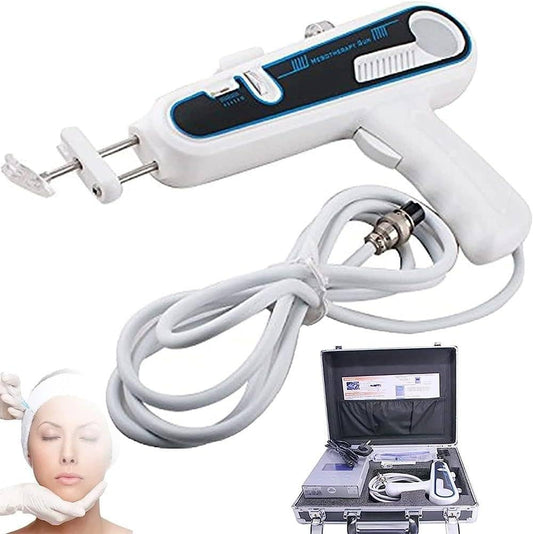 Mesotherapie Gun Gesicht – Anti-Aging, hautstraffender Vanadium-Titan Injektor, professionelle PRP-Schönheitsmaschine, 46x43x19 cm