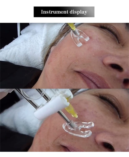 Mesotherapie Gun Gesicht – Anti-Aging, hautstraffender Vanadium-Titan Injektor, professionelle PRP-Schönheitsmaschine, 46x43x19 cm