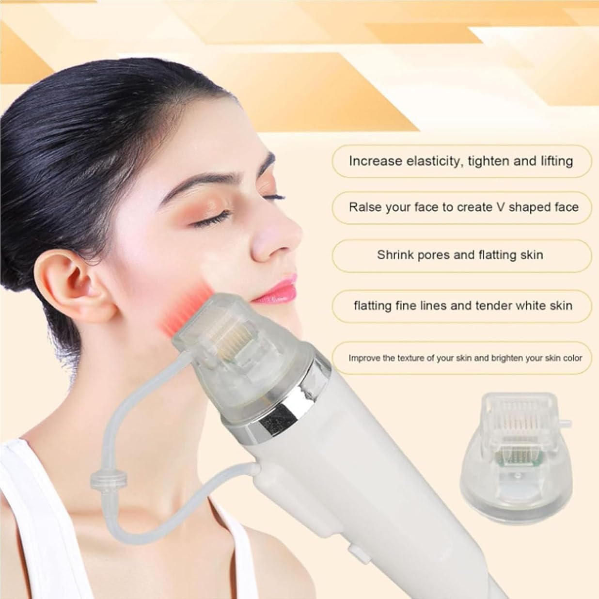 Fraktioniertes RF-Mikronadelgerät – Narben- & Dehnungsstreifenentfernung, Facelifting, Anti-Aging & Faltenentfernung