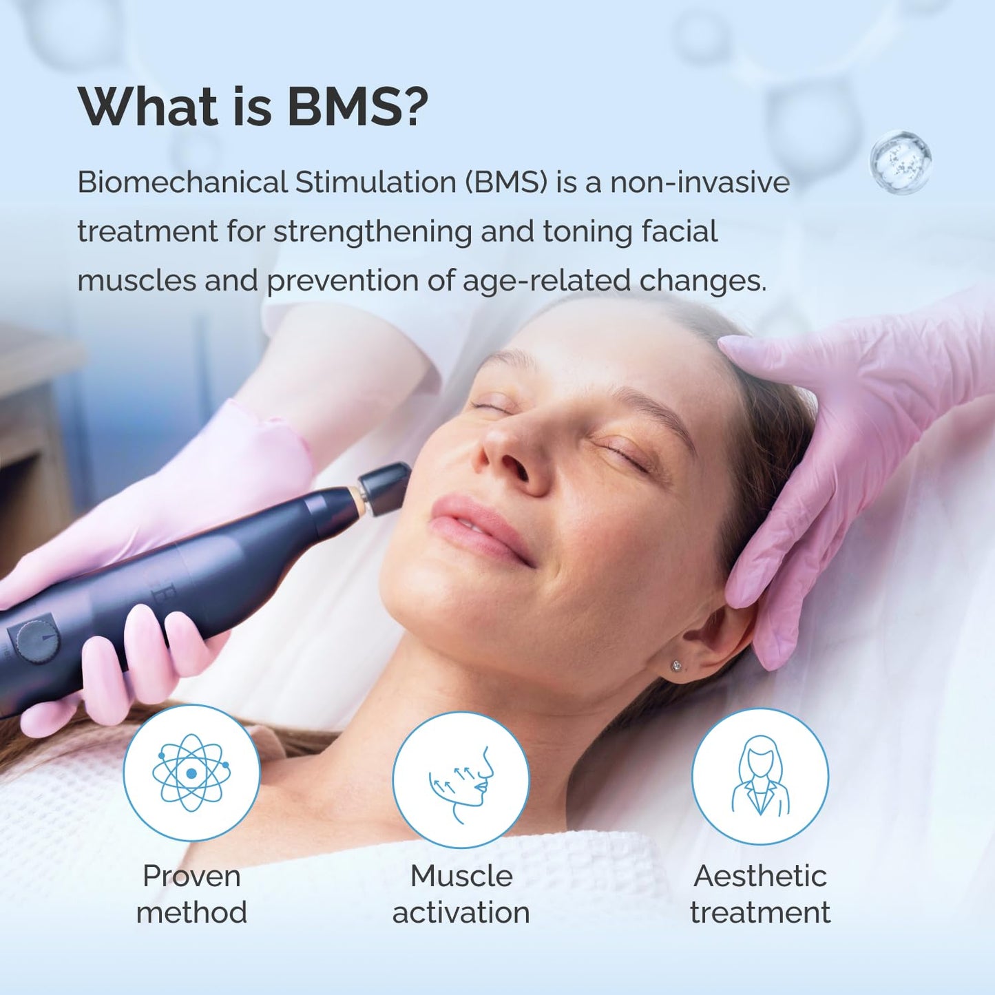 GESS FaceActive Professional BMS Gesichtsmassagegerät – Anti-Aging, Hautstraffung, Faltenreduzierung & Tiefengewebe-Massage mit Video-Tutorial