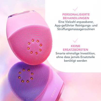 FOREO LUNA 3 Plus für normale Haut – Thermo-Gesichtsreinigungsbürste, Mikrostrom Facelifting, ultrahygienisch, T-Sonic Massage & App-verbunden